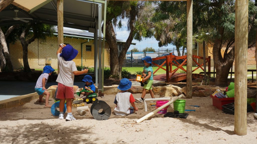 About Page Mission Statement Children in Sandpit