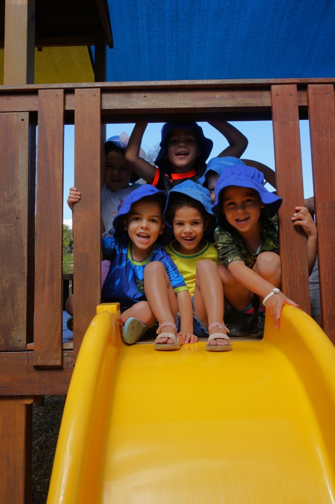 LDC Page About the centre Children on playground